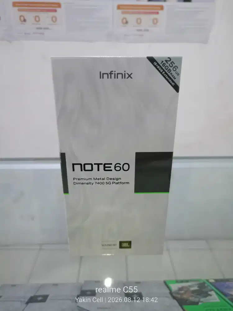 Infinix Note 60 5G 8+8/256 GB Dimensity 7400 Ultimate Garansi Resmi