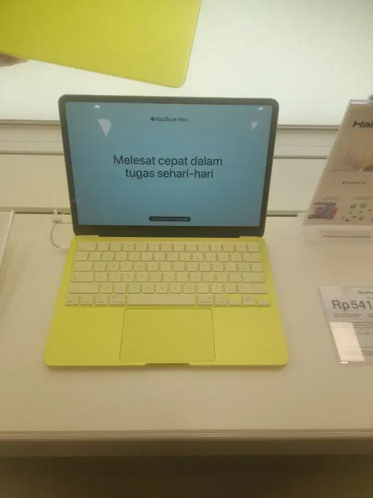 Mackbook neo warna green