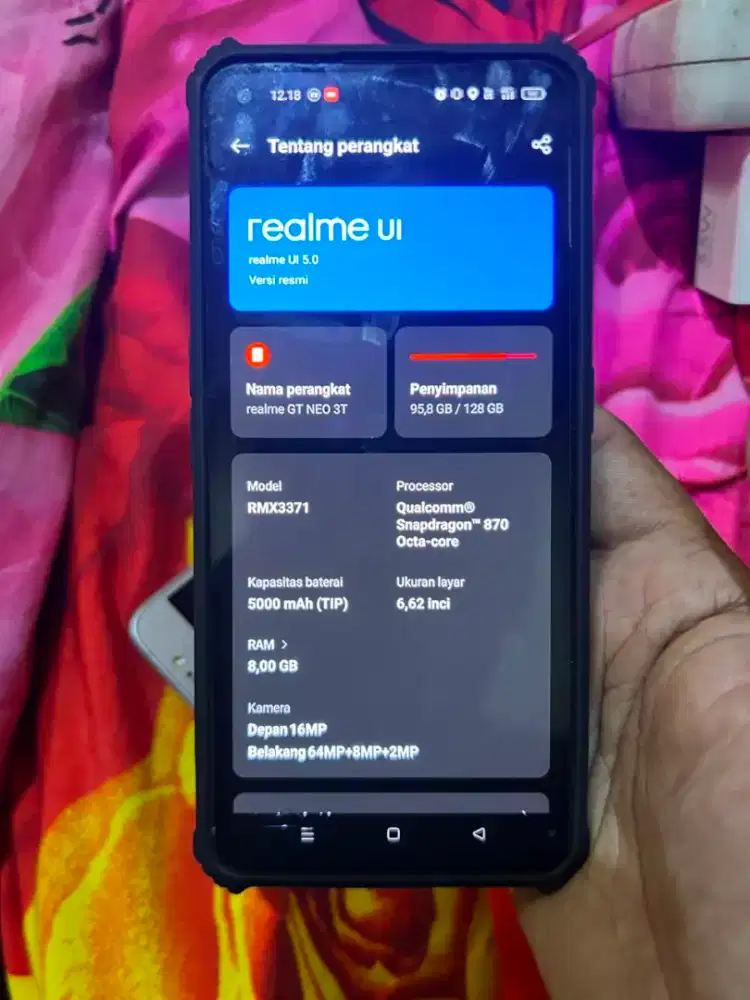 Realme GT neo 3T 8/128gb