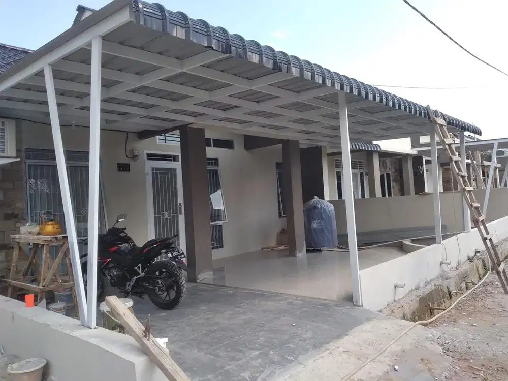 Kanopi minimalis sepandek