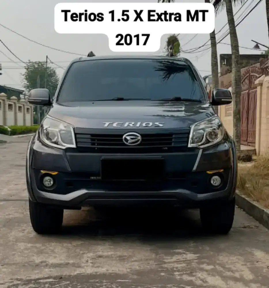 Terios 1.5 X Extra Bensin MT 2017 , Km 128 ribuan