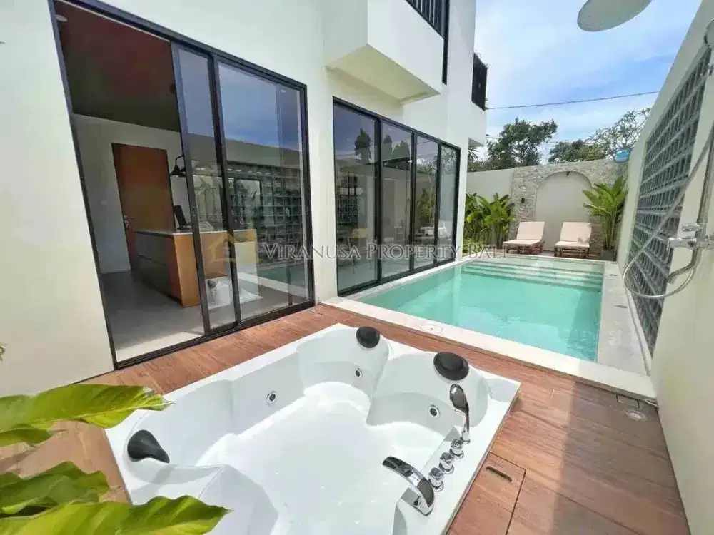 Villa Modern Tropis 3 Kamar dengan Private Pool & Jacuzzi di Pecatu – Freehold