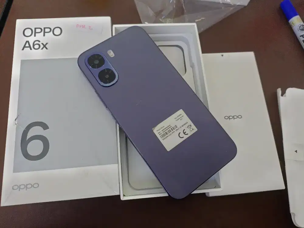 Second oppo A6x 6/128
