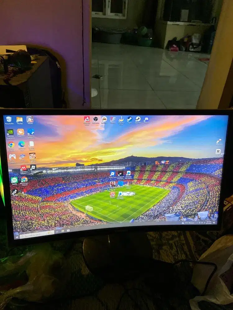 MONITOR PC SAMSUNG C24F390FHE 24 inch “CURVED”