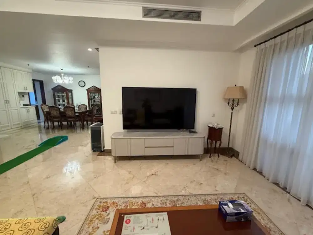 Dijual Apartemen Kusuma Chandra SCBD 3BR uk 159m Furnished at Jakarta Selatan
