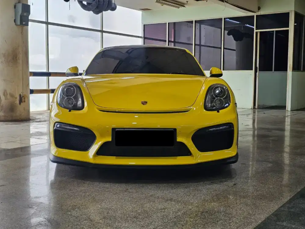 Km antik 12 rb Porsche cayman 981 2013 kuning