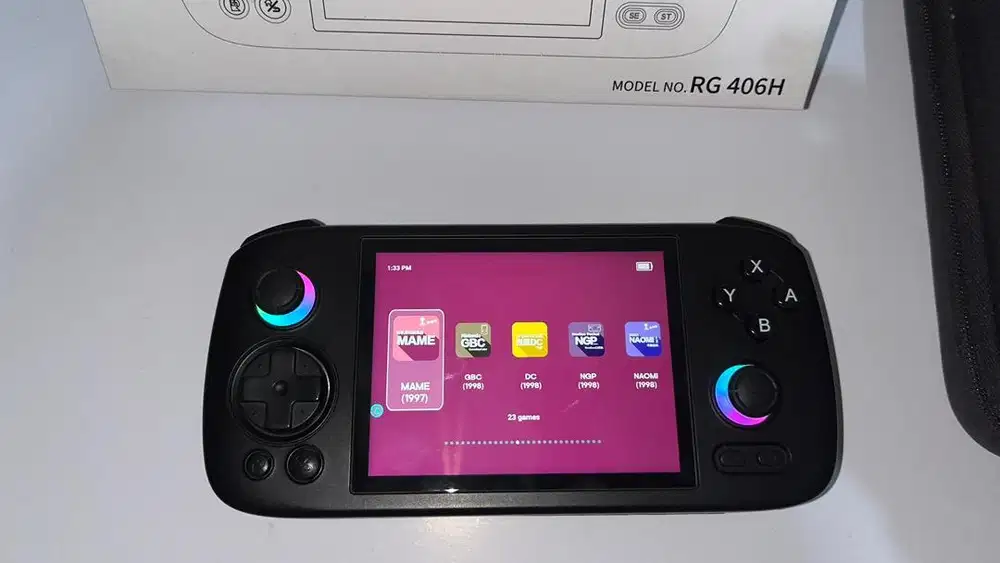 RETRO GAMES HANDHELD ANBERNIC RG 406 H