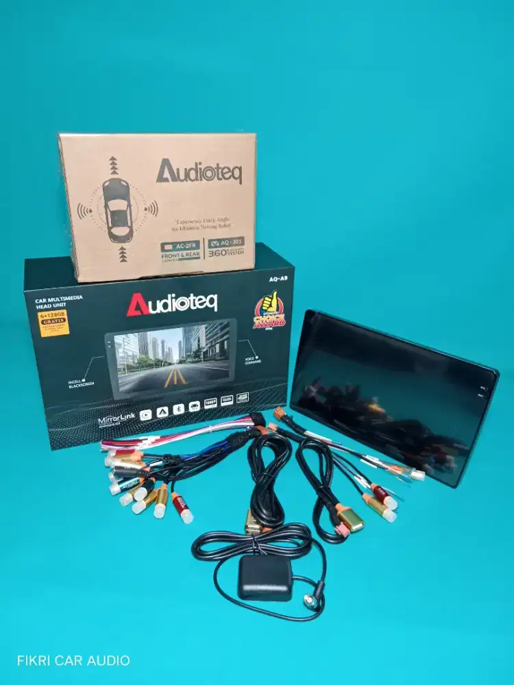 Ples Pasang Head Unit Android Audioteq AQ-A9 OS13 9 6/128 &Camera 360