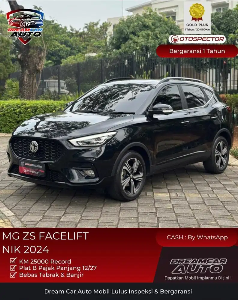 [ LOW KM 25rb ] MG ZS Ismart Lux 2024 Non Activate