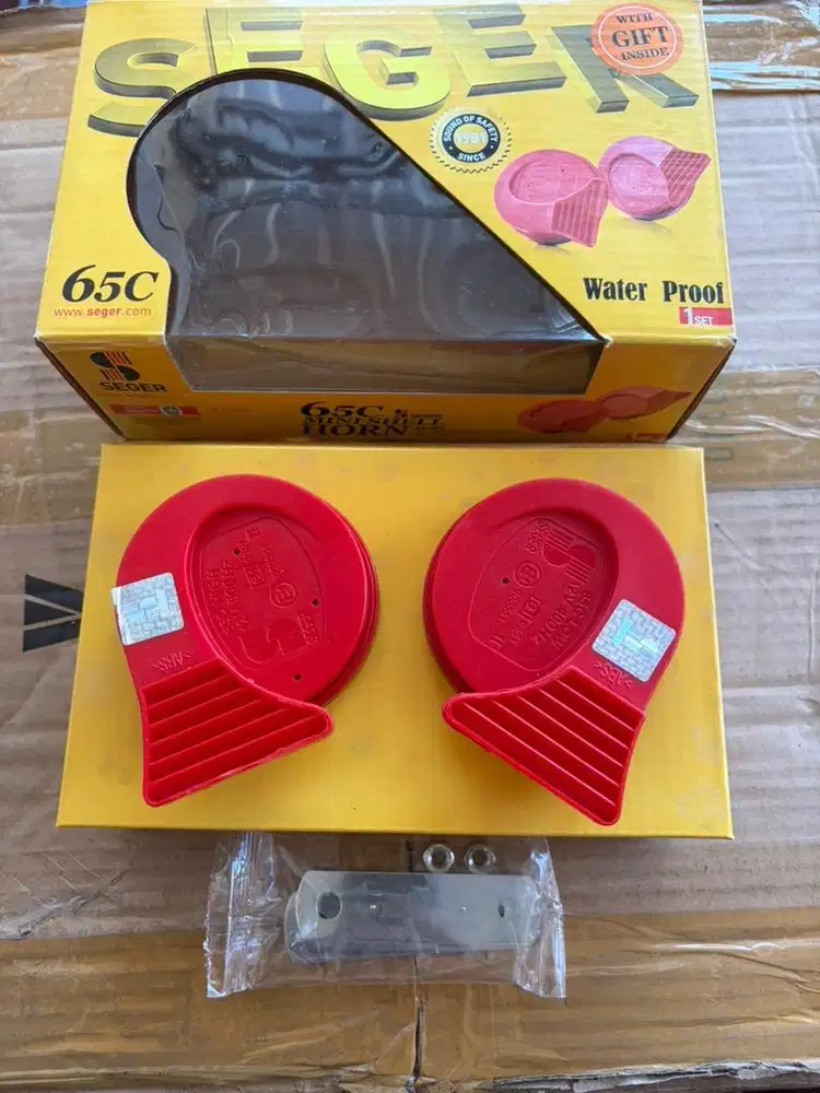 Klakson Keong SEGER 65C Mini Snail Horn Waterproof 12V