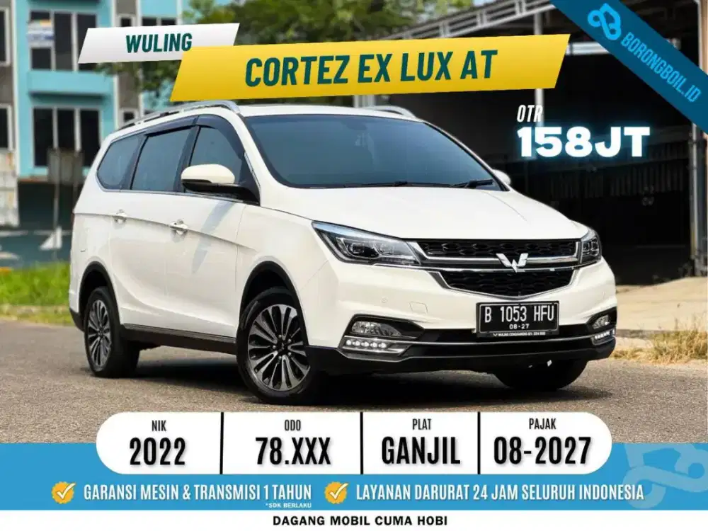 Wuling Cortez EX Luxury AT 2022/2023 Sunroof | Xpander Veloz BRV