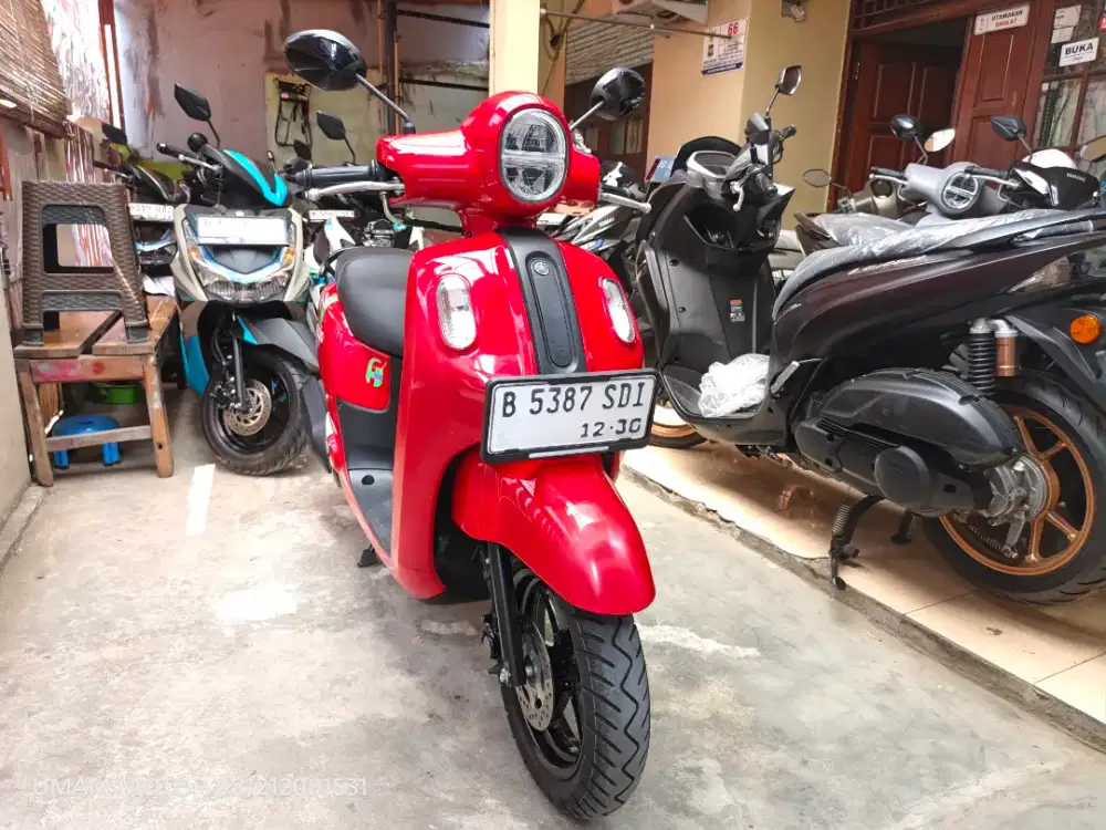 KM 7K YAMAHA FAZZIO KUNCI 2025 BLN 12 BS TT 2024 DI CILEDUG HARGA PAS