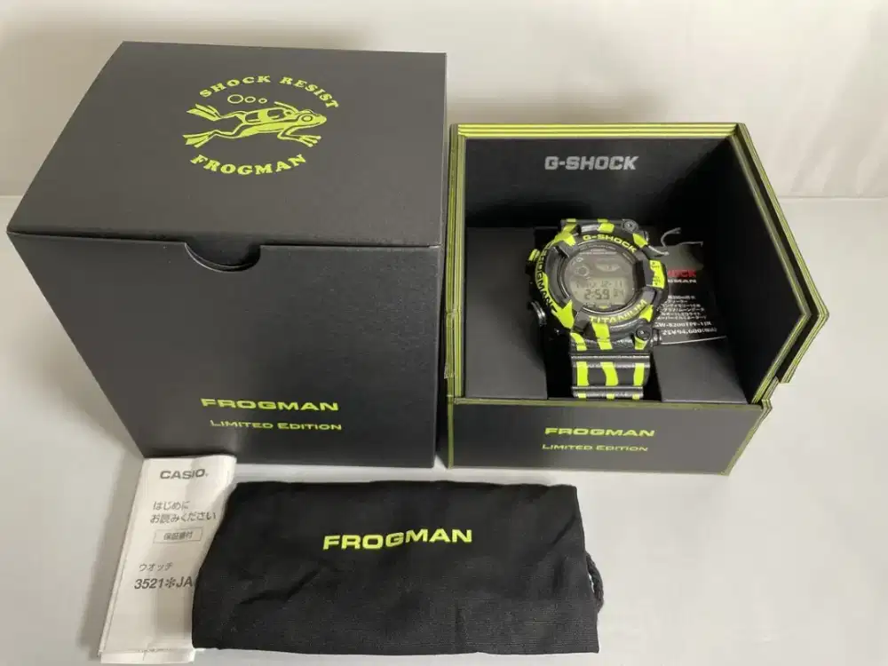 Casio G-SHOCK Frogman GW-8200TPF-1JR Poison Frog Limited 2025 Solar