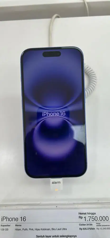 iphone 16 basic 128gb bisa melayani credit