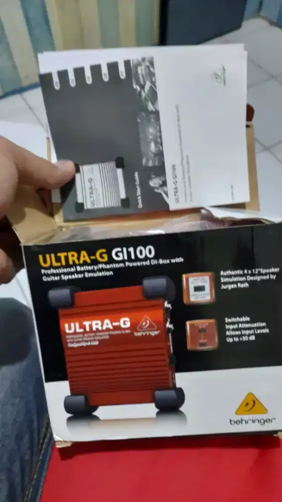 DI Box behringer