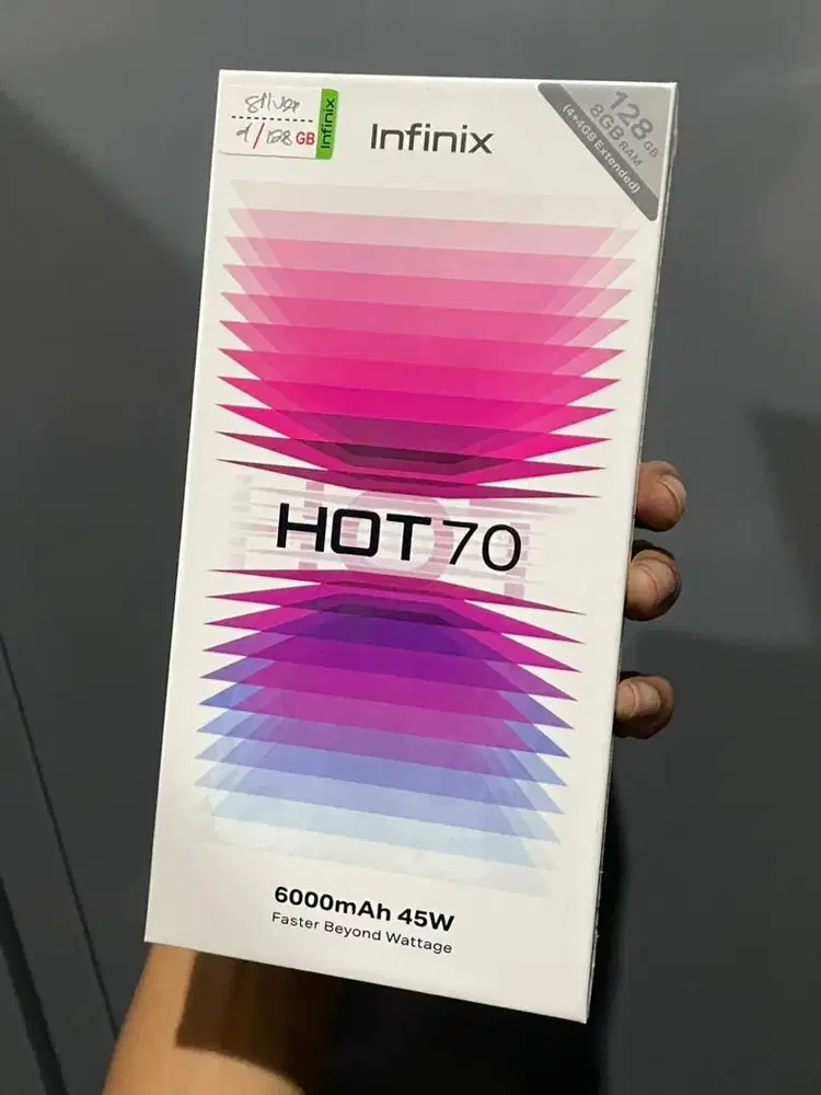 infinix hot 70 8/128GB