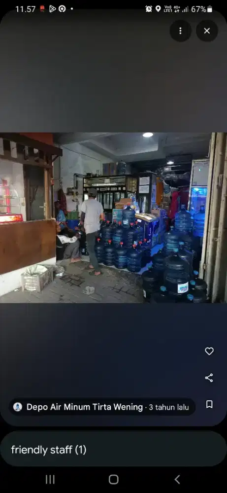 Dibutuhkan kurir galon