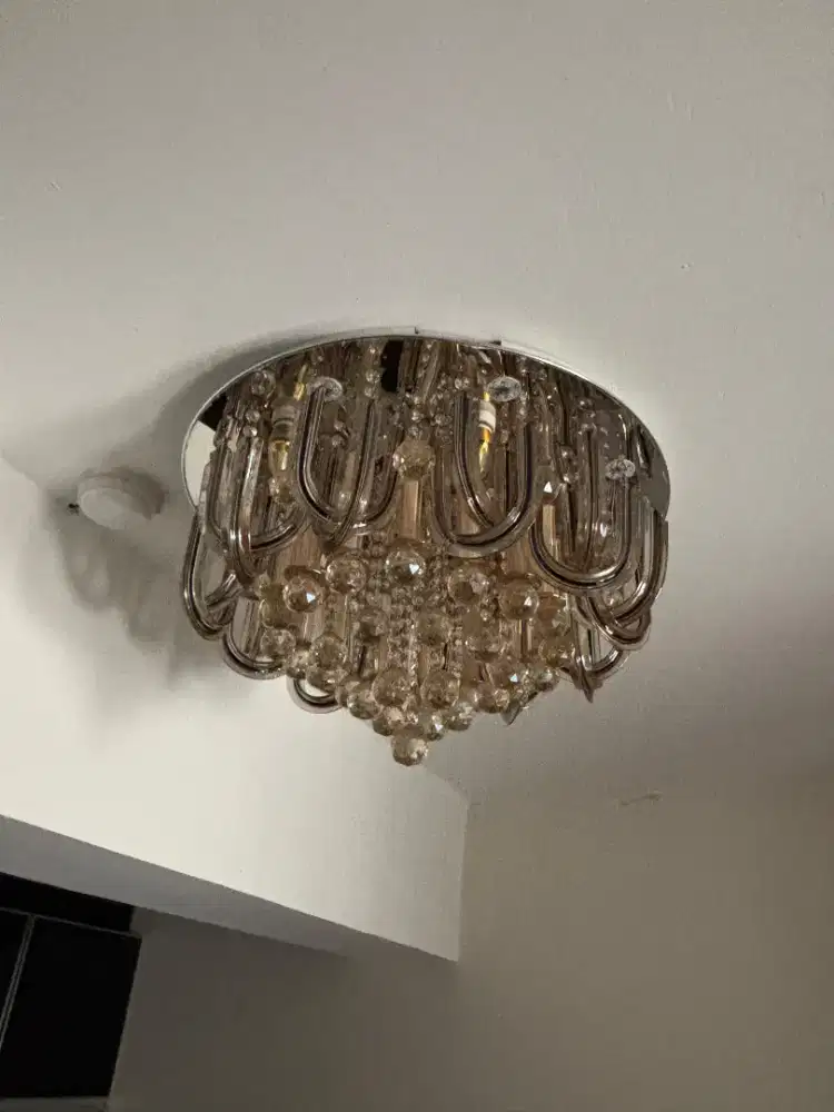 Lampu Hias Full Kaca Diameter 50cm