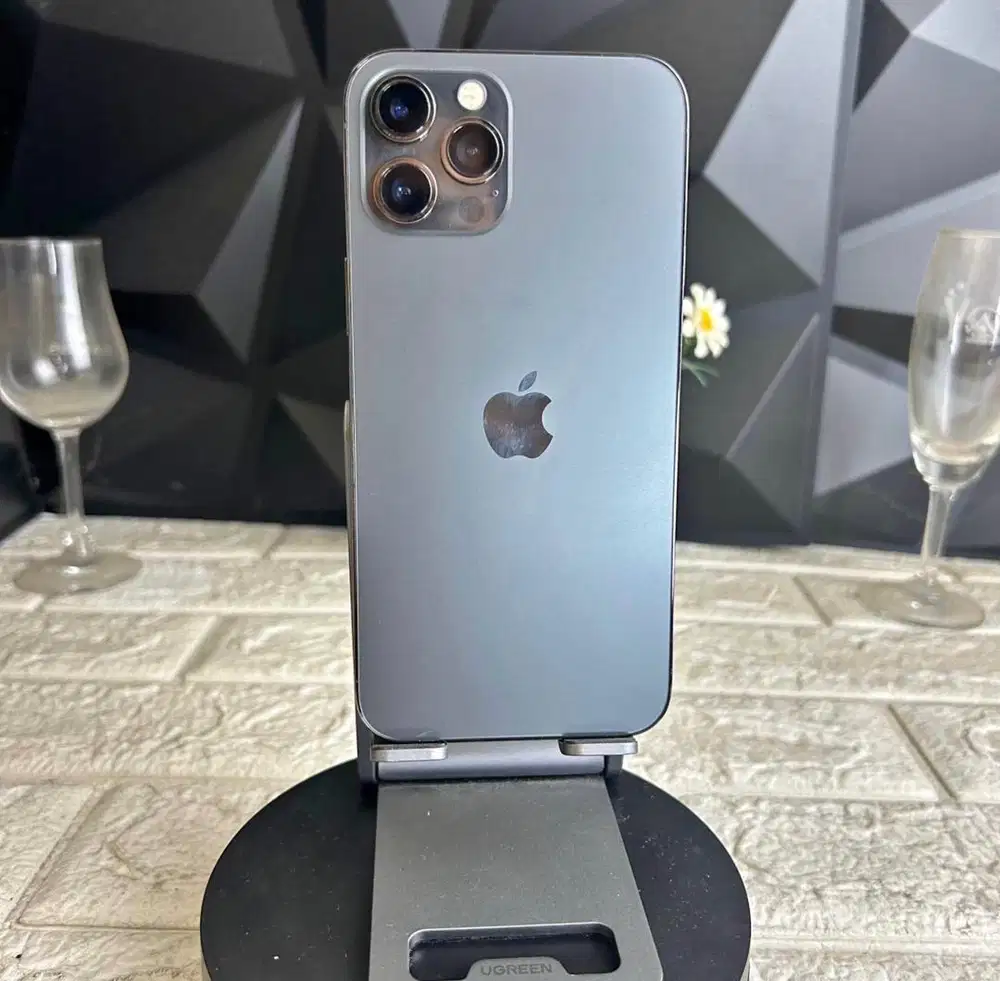 iPhone 12 Pro Max 256GB Beacukai Setara iBox Garansi OLED