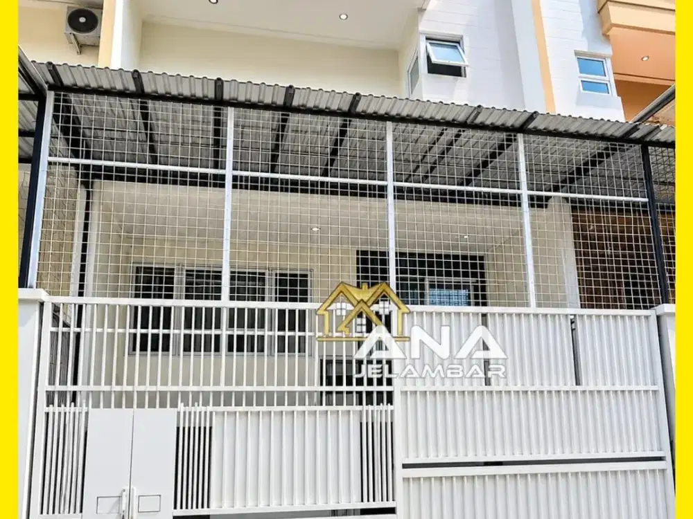 ANA RUMAH LOKASI NYAMAN UK 7X15M DI KOMPLEK KAVLING POLRI JELAMBAR