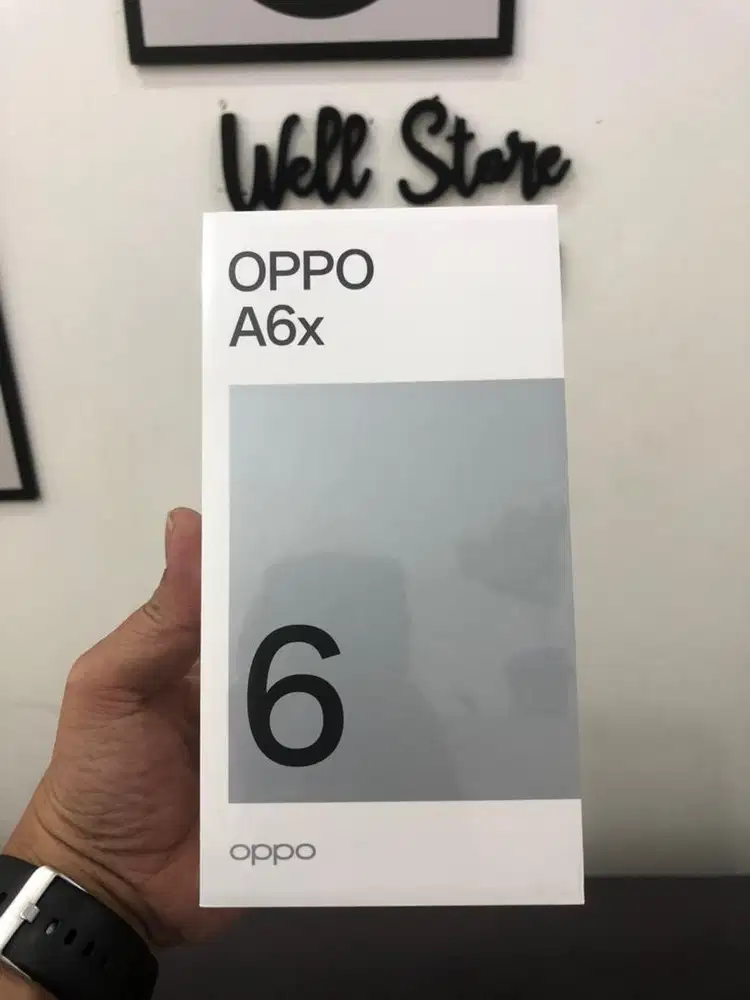 OPPO A6X RAM 6/128 BARU FRESH GARANSI 1 taun