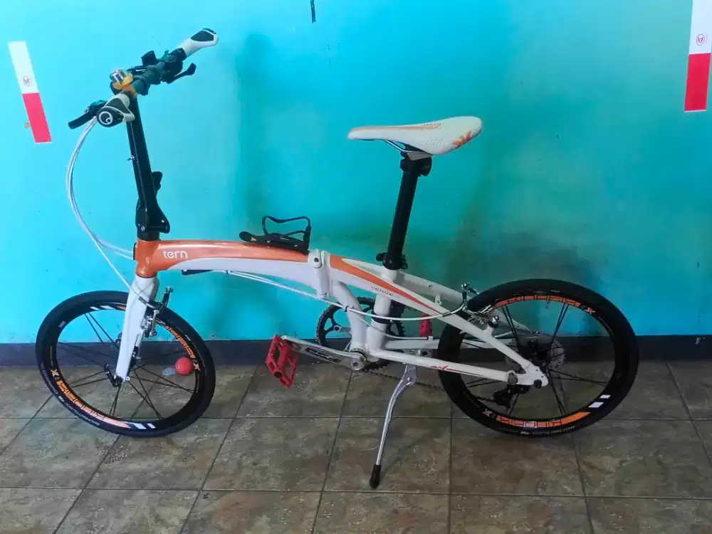 Sepeda lipat Tern Verge X10 mint condition
