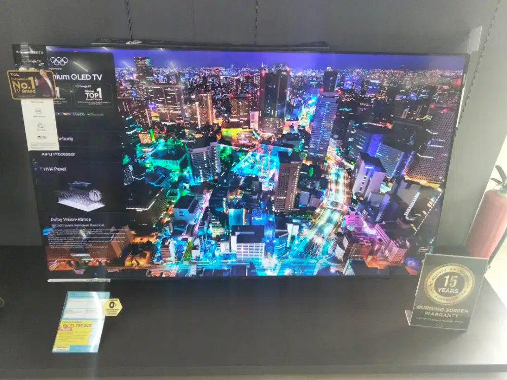 GOOGLE TV TCL 65INCH BISA CICILAN PAKAI HOMECREDIT