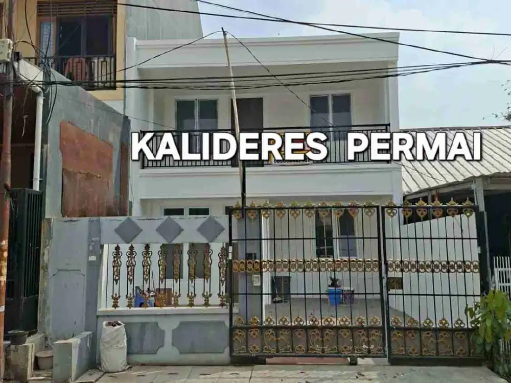 Dijual Rumah Kalideres Permai, 6x20, 2.25 lt, shm, hdp selatan, jalan luas