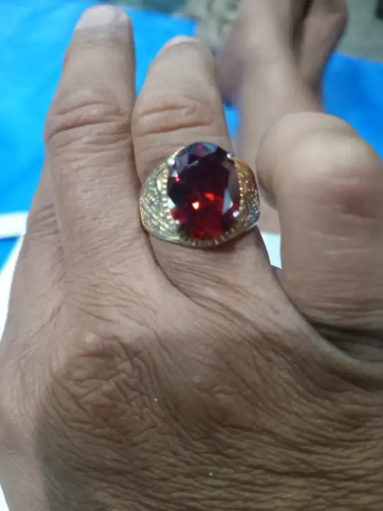 Jual batu asli merah