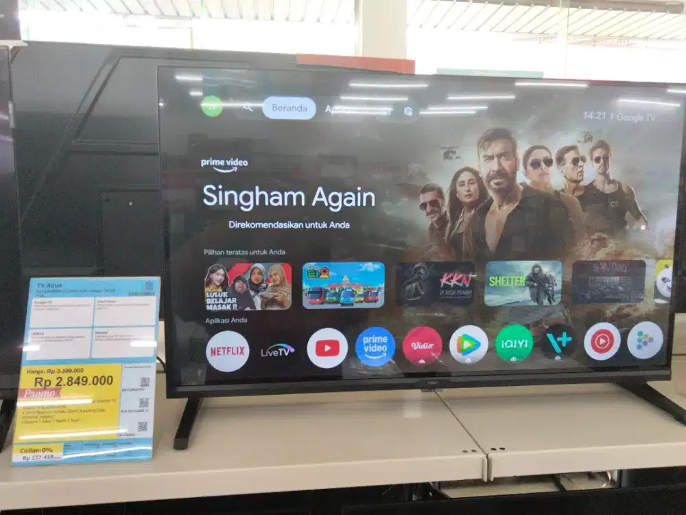 TV AQUA 32INCH BISA CICILAN PAKAI HOMECREDIT
