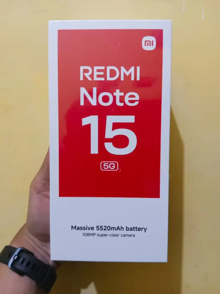 Redmi Note 15 5G 8/256 NEW RESMI