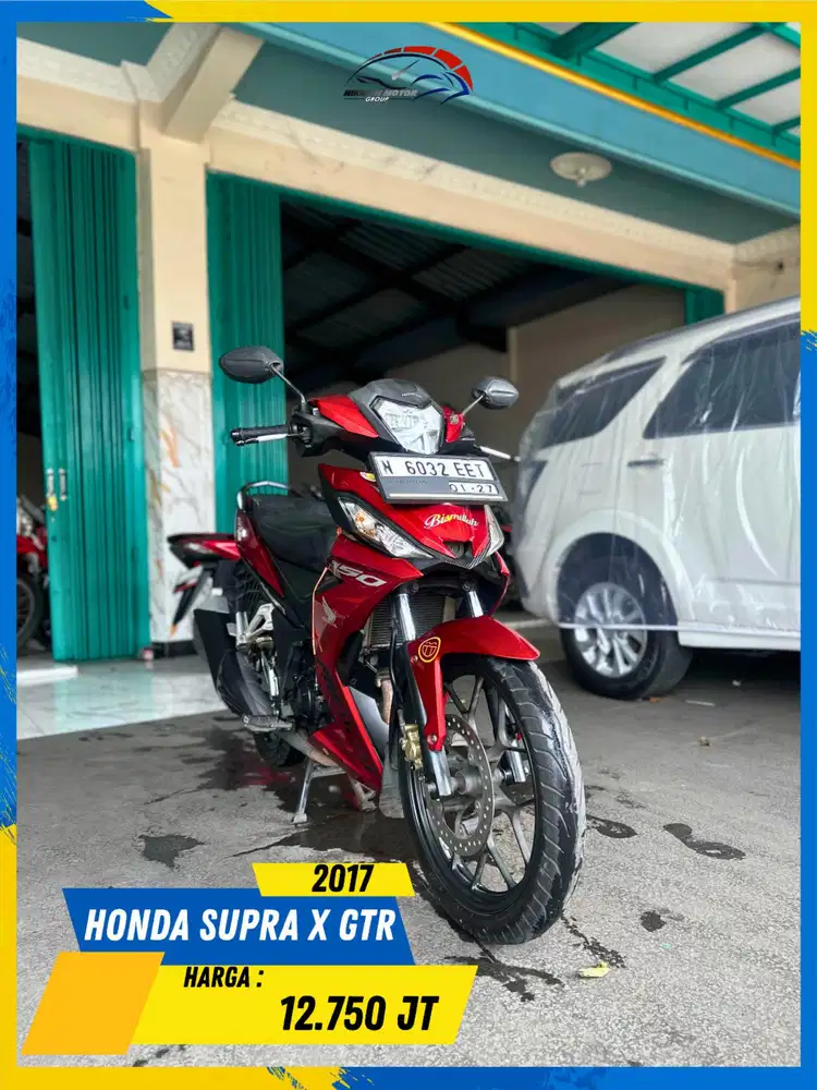 HONDA SUPRA GTR 2017 MURAH BERKUALITAS HIKMAH MOTOR KEPUH MALANG