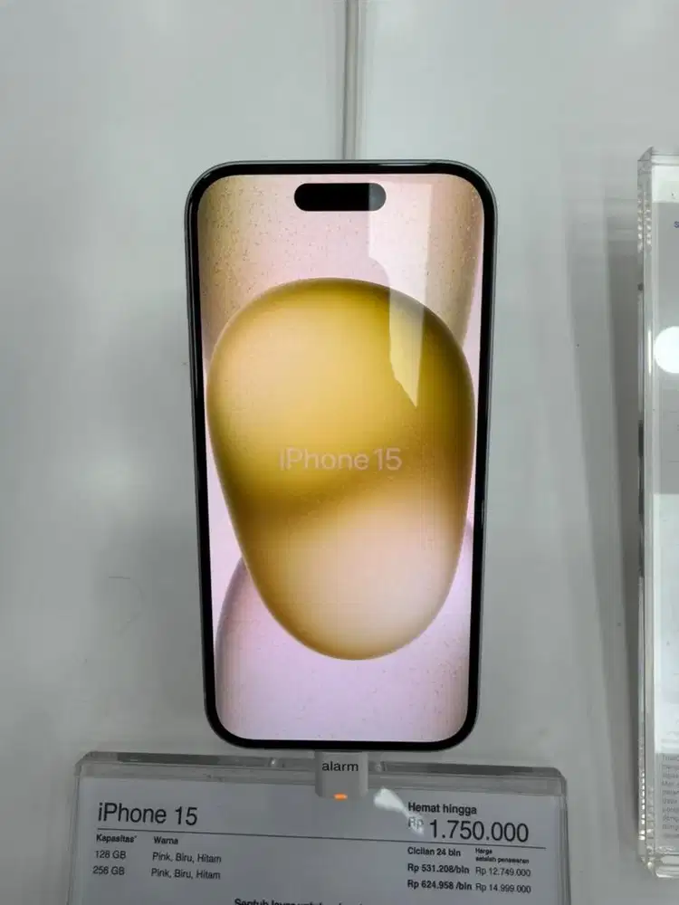 promo  cicilan Iphone 15  128 GB Bunga 0% fre 2x cicialn