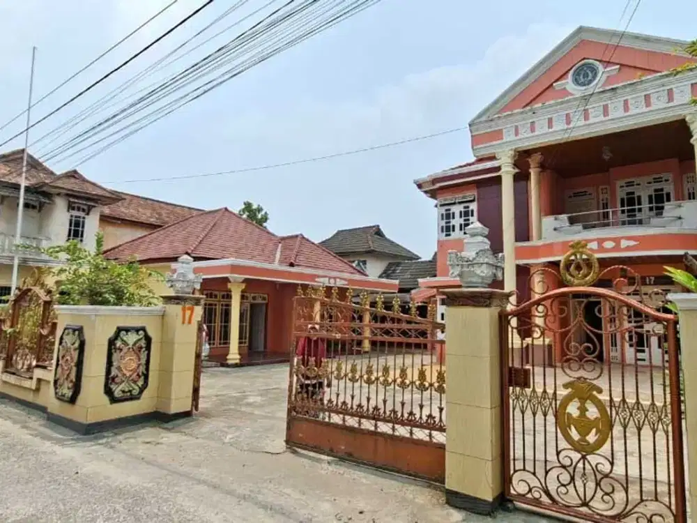 DIJUAL RUMAH 2 UNIT + LAHAN LUAS MAYOR ZEN SEI SELAYUR PALEMBANG