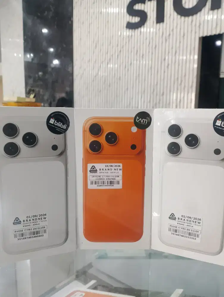BISA CASH/KREDIT IPHONE 17 PRO 256 GB