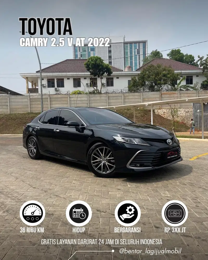 [Ternurah] Toyota Camry 2.5 V AT 2022