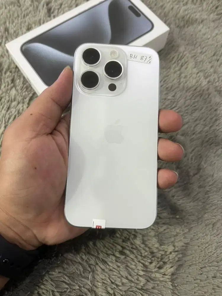 Iphone 15 pro 128gb ibox fullset mulus joss