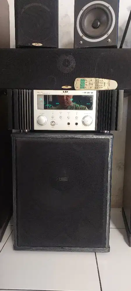 Amplifier karaoke  lsi acustic avx5300 full set