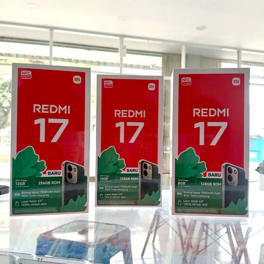 XIAOMI REDMI 17 6/128 GB Bergaransi Resmi