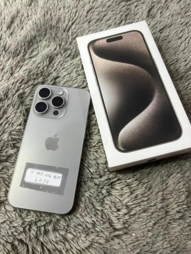 Iphone 15 pro 256gb ibox fullset mulus