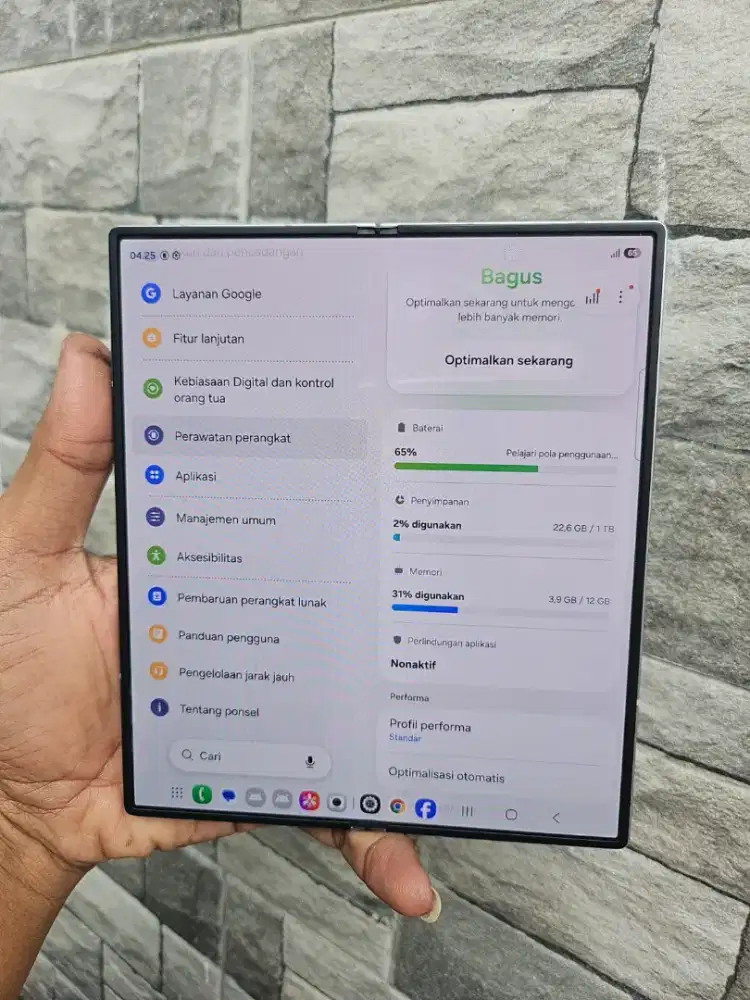 Samsung Zfold 6 12/1 tb Sein mlusss like new josss lancar jyaa