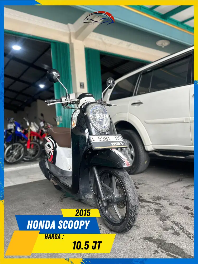 HONDA SCOOPY 2015 SIAP ANGKUT MASZEHH HIKMAH MOTOR KEPUH