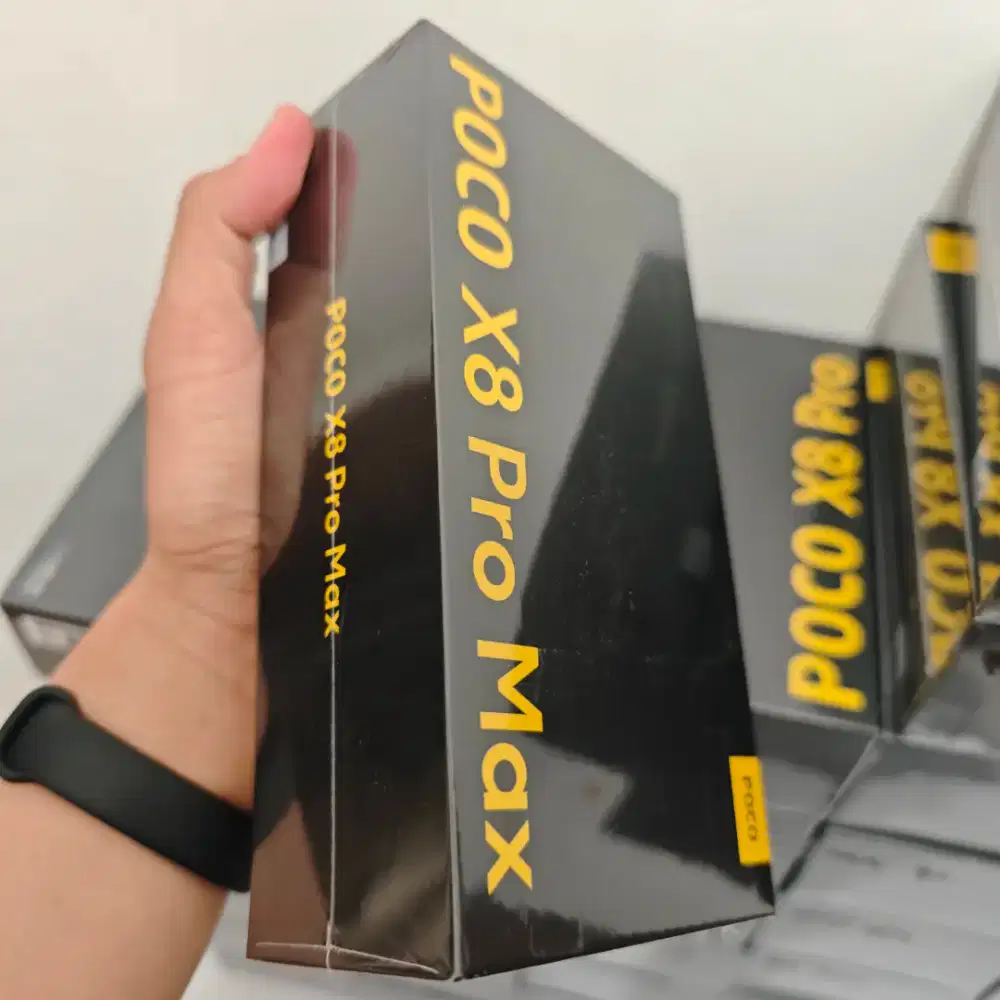 POCO X8 PRO MAX 12/512 GARANSI RESMI XIAOMI 15 BULAN NO REPACK