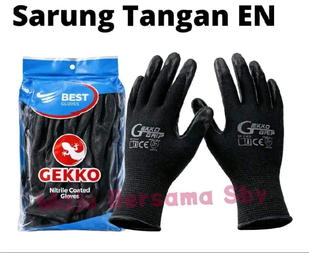 Sarung Tangan safety Standart EN388/3121/420.
