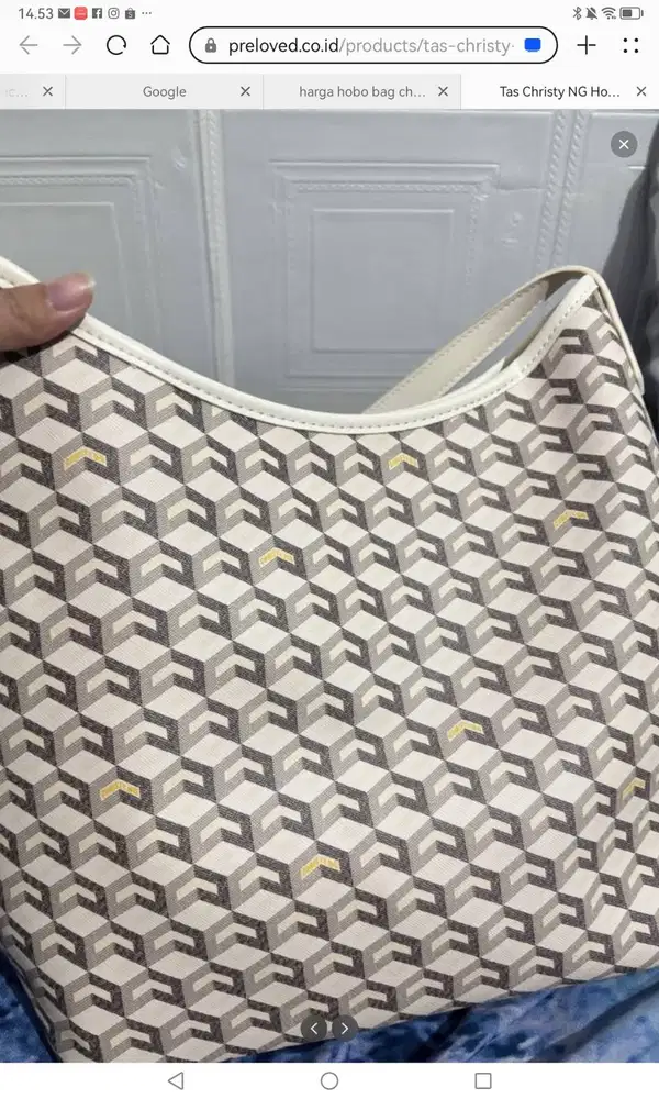 Dijual Tas hobo baq christy ng
