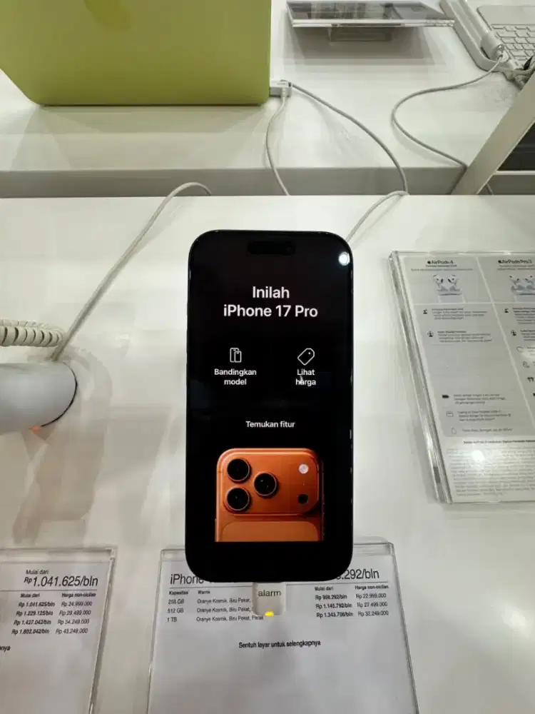 PROMO HARI TERAKHIR iPhone 17 Pro Resmi Cicilan 0% - Bekasi