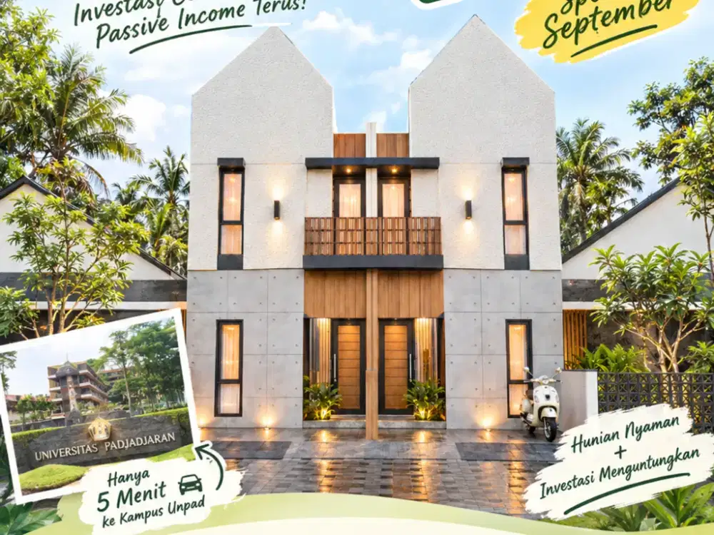 Rumah Kost Rp700 Jutaan, 5 Menit ke Kampus UNPAD