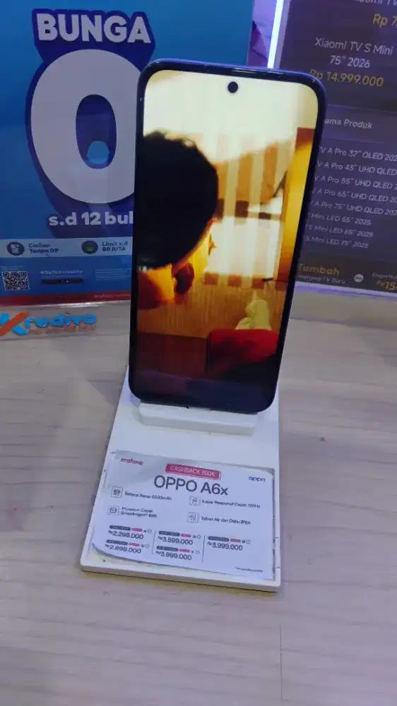 Oppo a6x Promo Cicilan Home credit