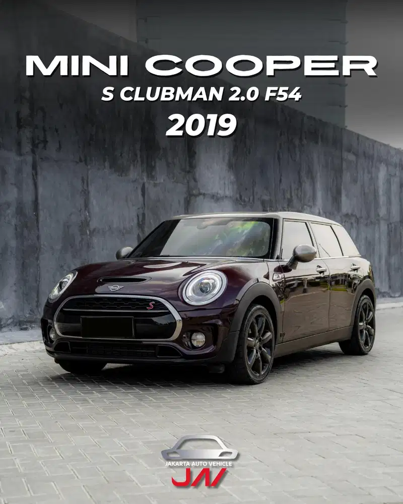 MINI COOPER S CLUBMAN 2.0 F54 2019 / LOW ODO / LIKE NEW