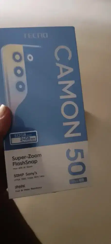 HP tecno ram 12 internal 512